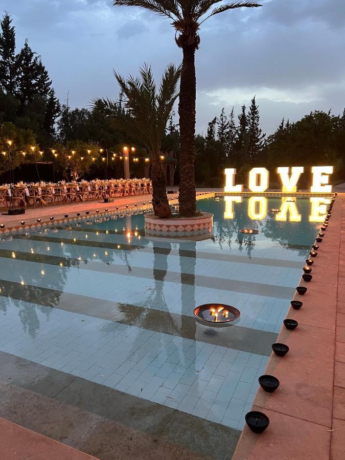 Les Jardins De Marrakech Hotel Ouled Moumen Exterior foto